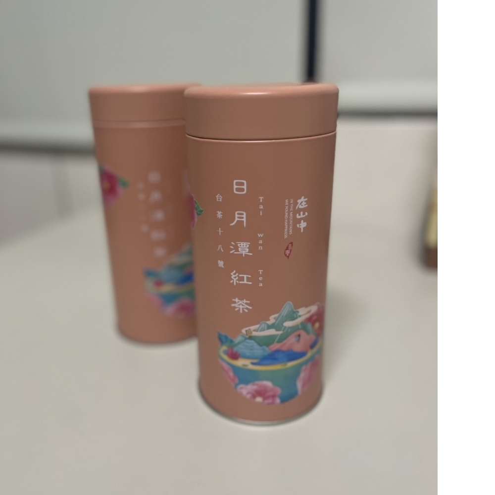 在山中系列-日月潭紅茶(鐵罐)粉紅